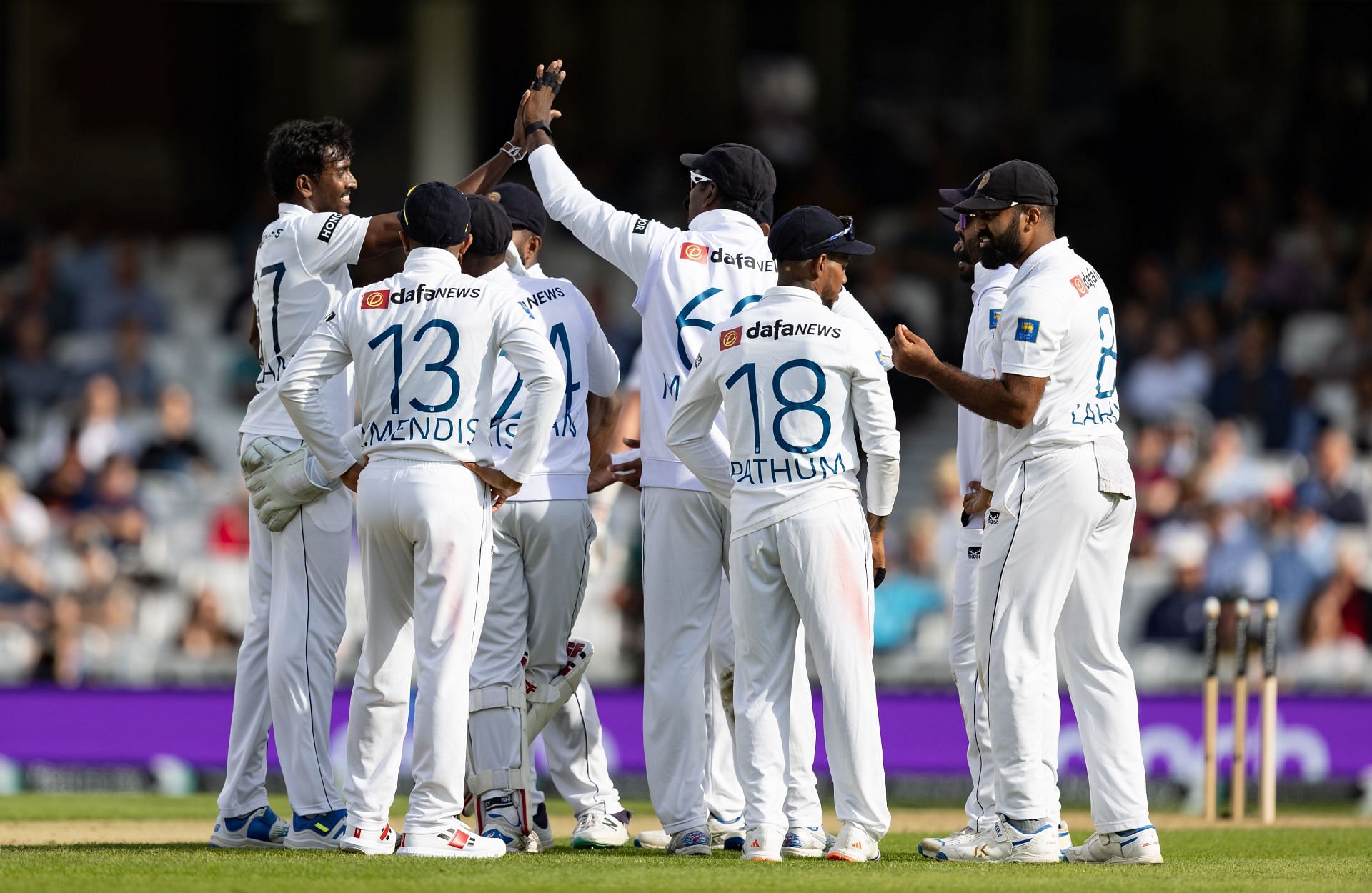 Sri Lanka national cricket team. (Credits: Getty)